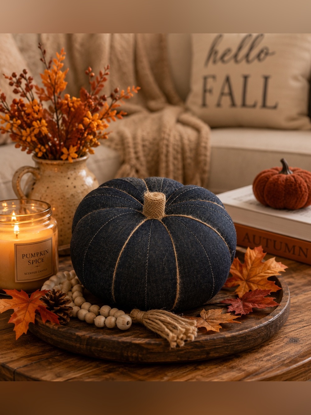 New Traditions  Pumpkin Centerpiece